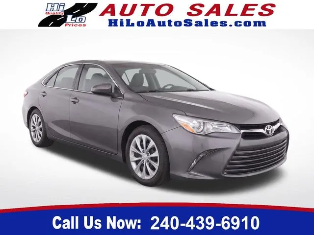 Gray 2015 Toyota Camry LE for sale in Frederick, MD