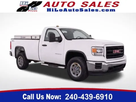 White 2014 GMC Sierra 1500 for sale in Frederick, MD