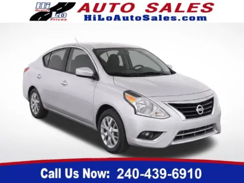 Silver 2018 Nissan Versa 1.6 SV for sale in Frederick, MD