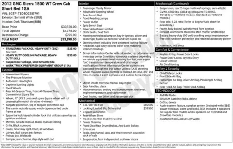 White 2012 GMC Sierra 1500 Work Truck for sale in Frederick, MD