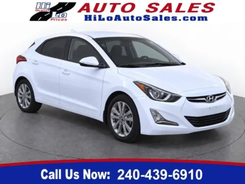 White 2016 Hyundai Elantra SE for sale in Frederick, MD