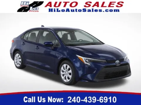 Blue 2023 Toyota Corolla Hybrid LE for sale in Frederick, MD