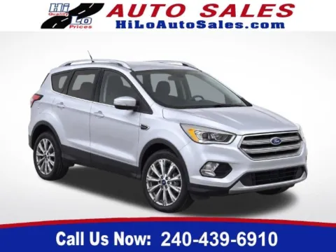 Silver 2017 Ford Escape Titanium for sale in Frederick, MD