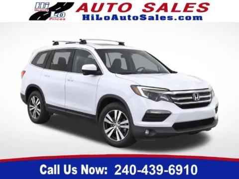 White 2016 Honda Pilot EX-L for sale in Frederick, MD