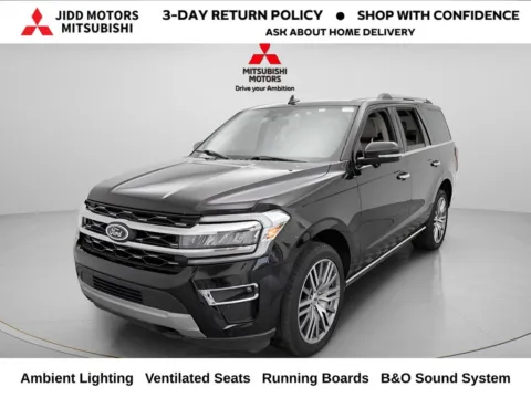 Black 2023 Ford Expedition Limited for sale in Des Plaines, IL