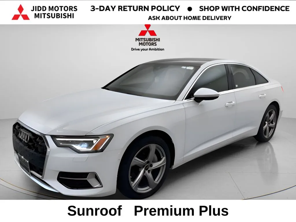 White 2024 Audi A6 45 Premium Plus for sale in Des Plaines, IL