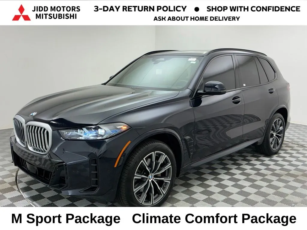Black 2025 BMW X5 xDrive40i for sale in Des Plaines, IL