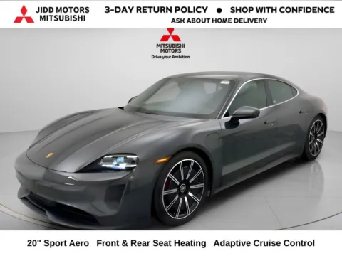 Gray 2022 Porsche Taycan 4S for sale in Des Plaines, IL