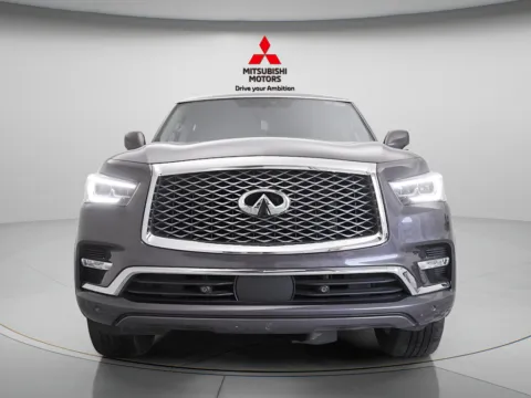 Photos of 2024 INFINITI QX80 LUXE for sale in Des Plaines, IL at Jidd Motors Mitsubishi