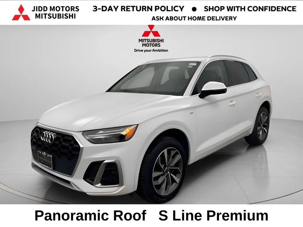 White 2024 Audi Q5 45 S line Premium Plus for sale in Des Plaines, IL