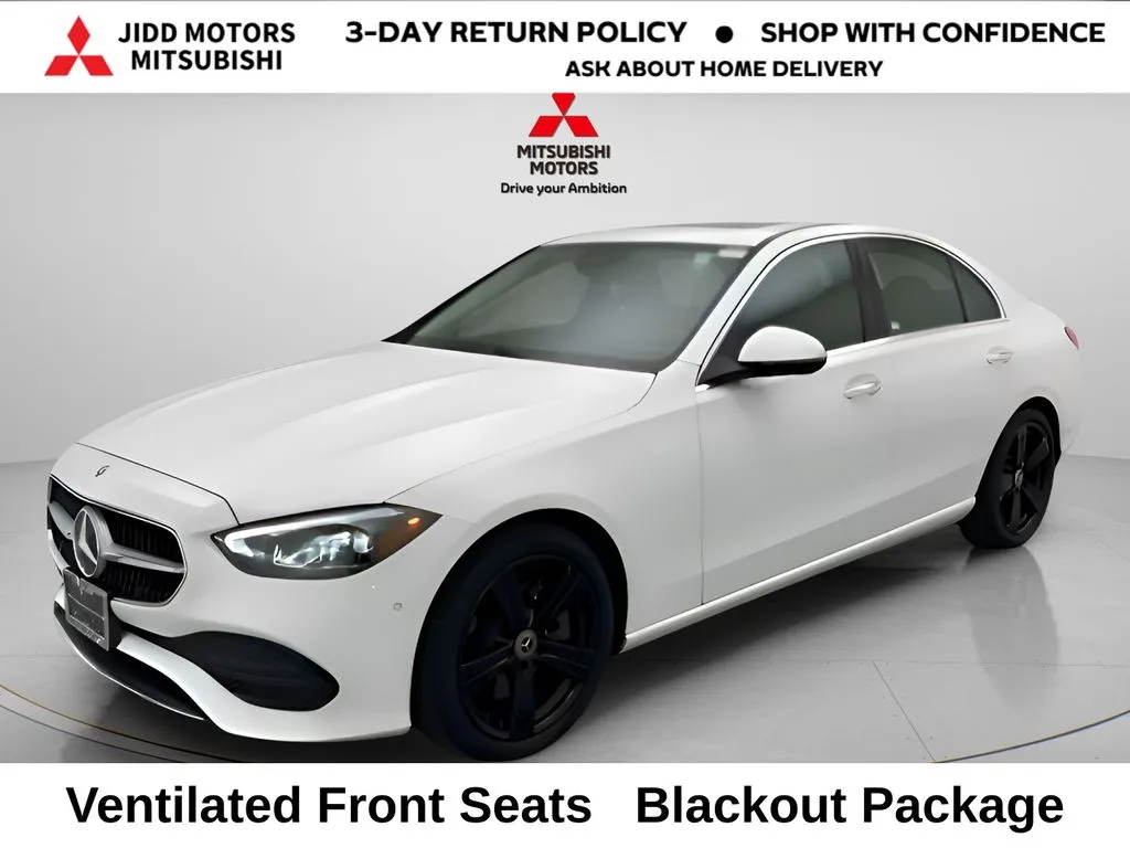 White 2025 Mercedes-Benz C-Class C 300 for sale in Des Plaines, IL