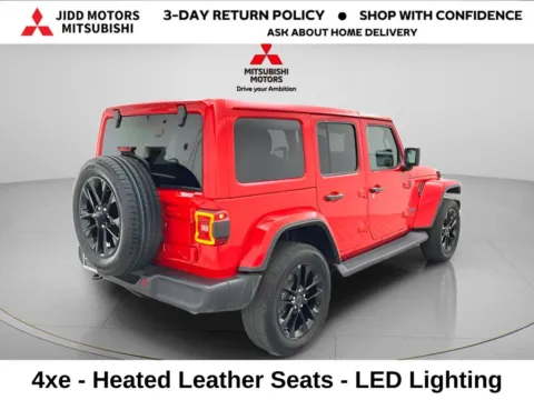 More photos of 2025 Jeep Wrangler Sahara 4xe at Jidd Motors Mitsubishi, IL