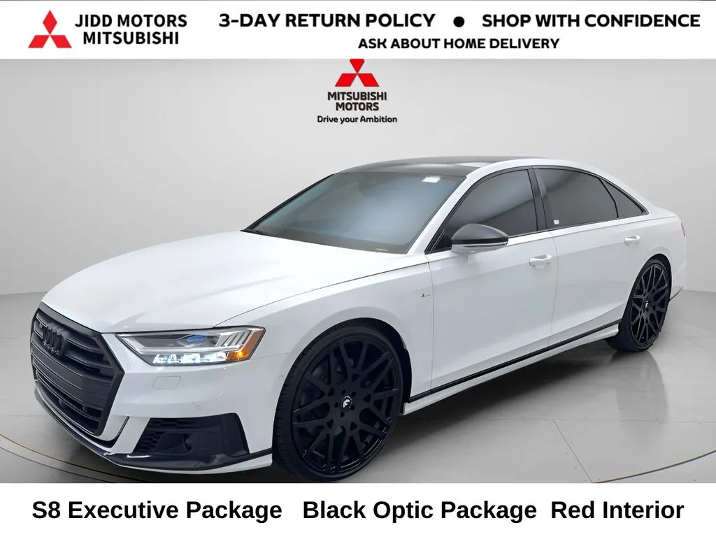 White 2021 Audi S8 4.0T for sale in Des Plaines, IL