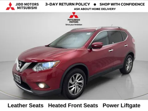 Red 2014 Nissan Rogue SL for sale in Des Plaines, IL