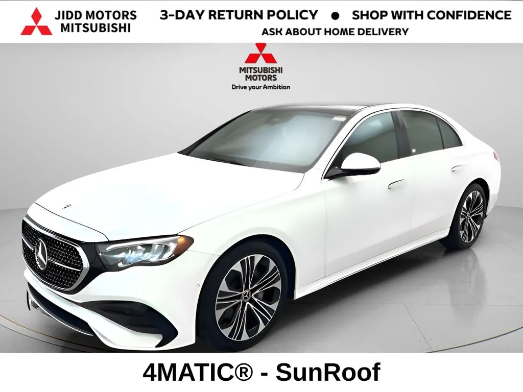 White 2025 Mercedes-Benz E-Class E 350 for sale in Des Plaines, IL