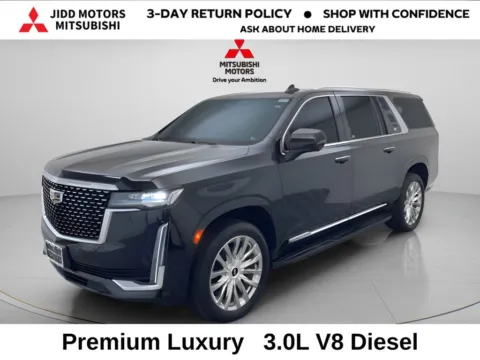 Black 2024 Cadillac Escalade ESV Premium for sale in Des Plaines, IL