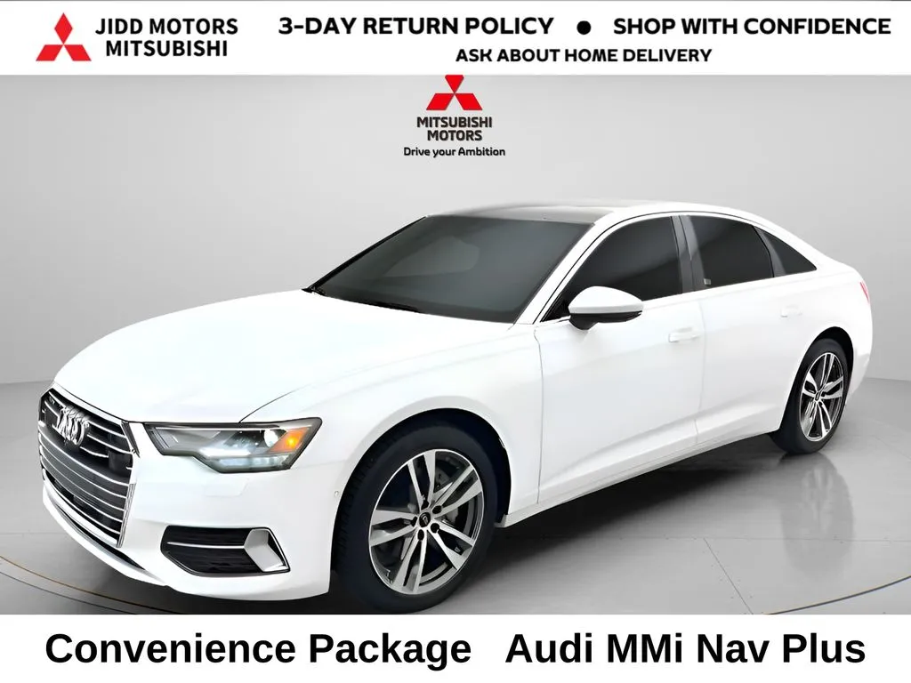 White 2023 Audi A6 45 Premium for sale in Des Plaines, IL