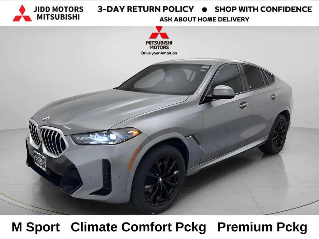 Gray 2025 BMW X6 xDrive40i for sale in Des Plaines, IL
