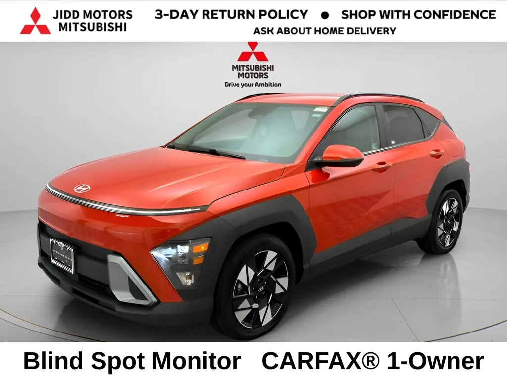 Orange 2025 Hyundai Kona SEL for sale in Des Plaines, IL