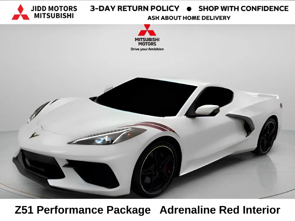 White 2022 Chevrolet Corvette Stingray for sale in Des Plaines, IL