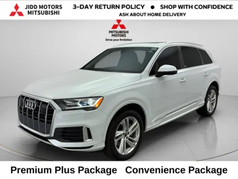 White 2023 Audi Q7 45 Premium Plus for sale in Des Plaines, IL