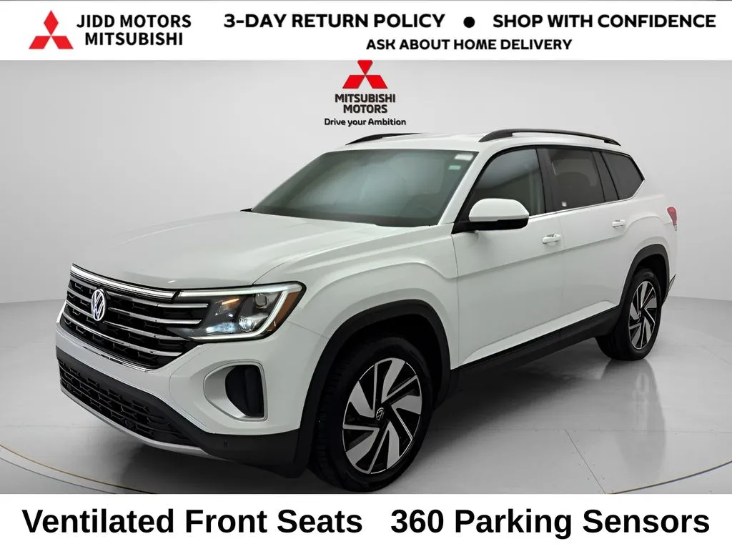 White 2025 Volkswagen Atlas 2.0T SE w/Technology for sale in Des Plaines, IL