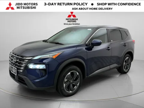 Blue 2025 Nissan Rogue SV for sale in Des Plaines, IL