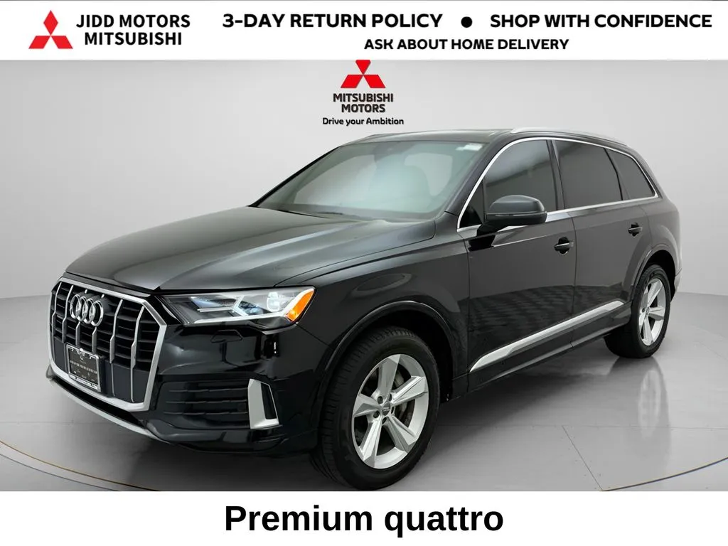 Black 2020 Audi Q7 45 Premium for sale in Des Plaines, IL