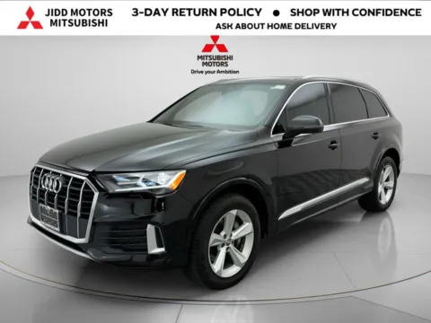 Black 2020 Audi Q7 45 Premium for sale in Des Plaines, IL