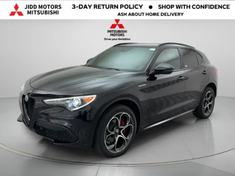 Black 2023 Alfa Romeo Stelvio Veloce for sale in Des Plaines, IL