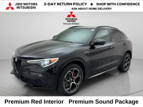 Black 2023 Alfa Romeo Stelvio Veloce for sale in Des Plaines, IL