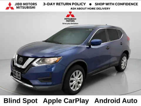 Blue 2018 Nissan Rogue S for sale in Des Plaines, IL
