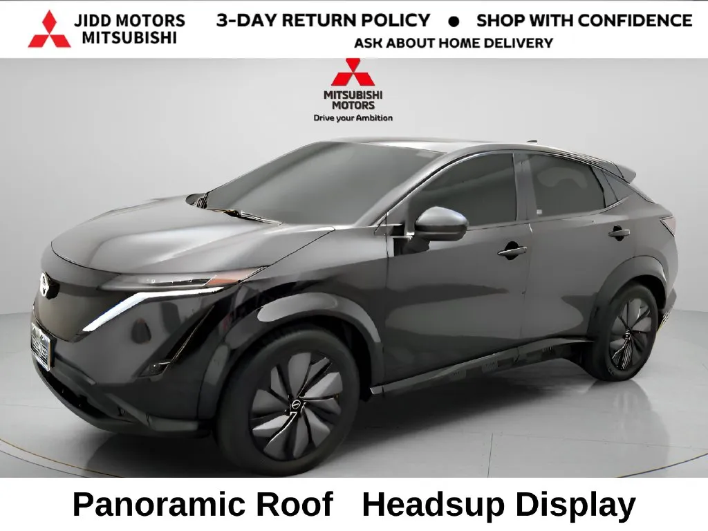 Black 2024 Nissan Ariya EVOLVE+ e-4ORCE for sale in Des Plaines, IL