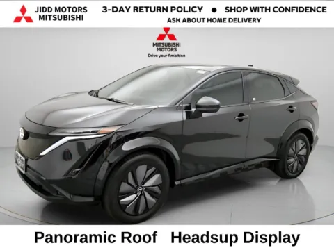 Black 2024 Nissan Ariya EVOLVE+ e-4ORCE for sale in Des Plaines, IL