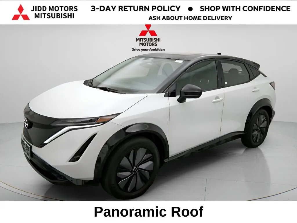 White 2024 Nissan Ariya EVOLVE+ e-4ORCE for sale in Des Plaines, IL