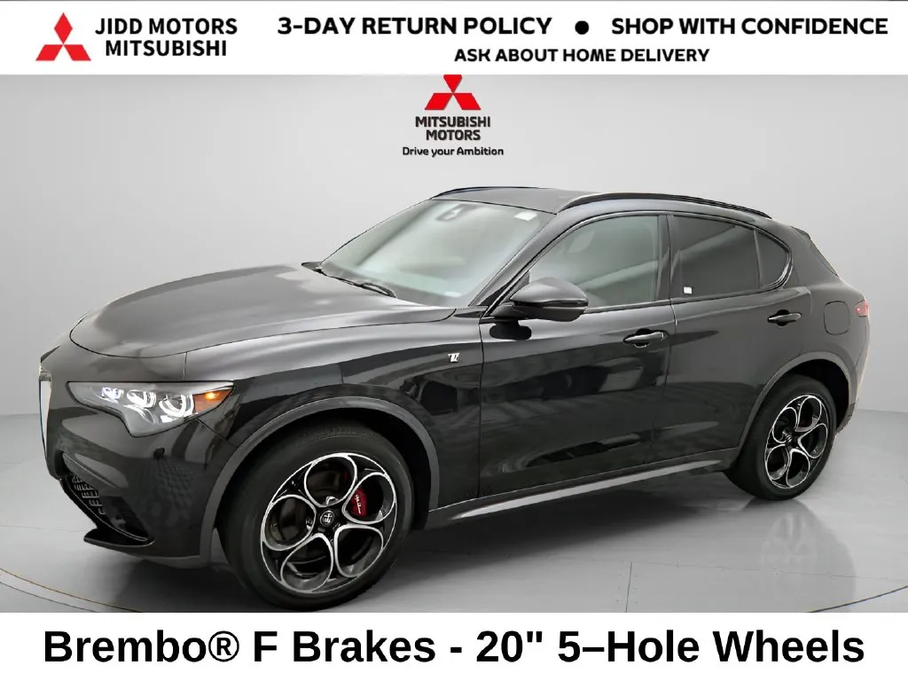Black 2024 Alfa Romeo Stelvio Ti for sale in Des Plaines, IL
