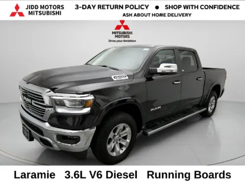Black 2022 Ram 1500 Laramie for sale in Des Plaines, IL