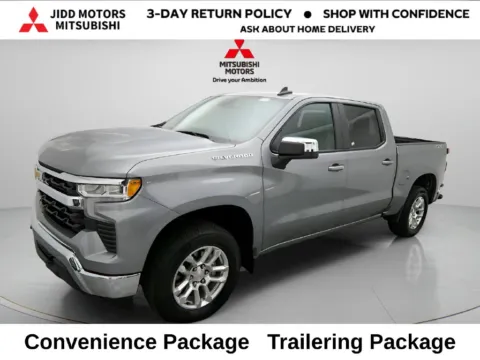 Gray 2024 Chevrolet Silverado 1500 LT for sale in Des Plaines, IL