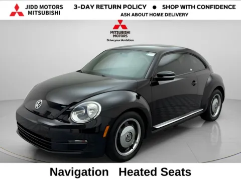 Black 2015 Volkswagen Beetle 1.8T Classic for sale in Des Plaines, IL