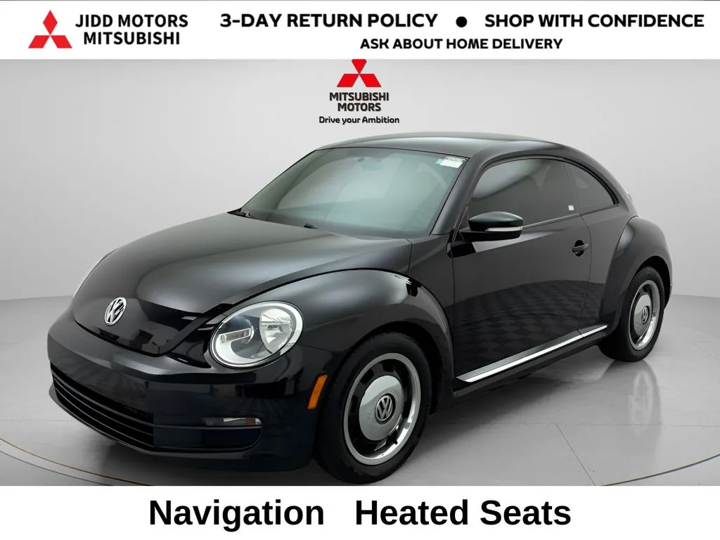 Black 2015 Volkswagen Beetle 1.8T Classic for sale in Des Plaines, IL
