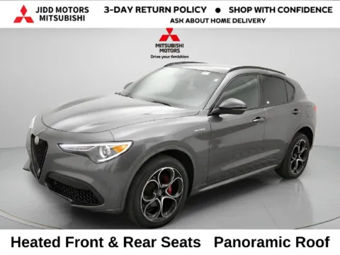 Gray 2023 Alfa Romeo Stelvio Veloce for sale in Des Plaines, IL