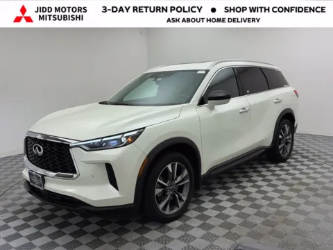 White 2024 INFINITI QX60 LUXE for sale in Des Plaines, IL