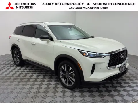 Another view of 2024 INFINITI QX60 LUXE for sale in Des Plaines, IL at Jidd Motors Mitsubishi