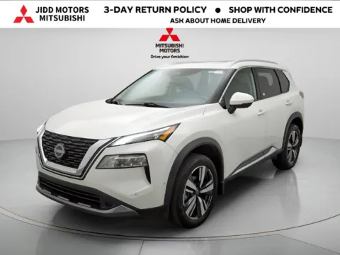 White 2023 Nissan Rogue SL for sale in Des Plaines, IL