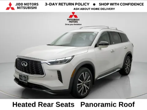 White 2023 INFINITI QX60 Sensory for sale in Des Plaines, IL