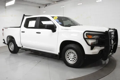 White 2023 Chevrolet Silverado 1500 WT for sale in McAllen, TX