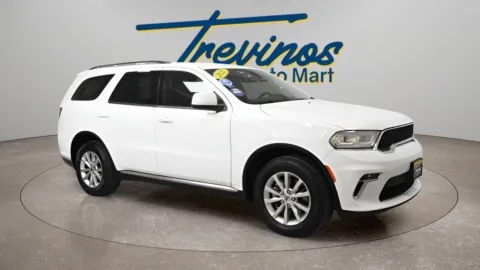 White 2022 Dodge Durango SXT for sale in McAllen, TX