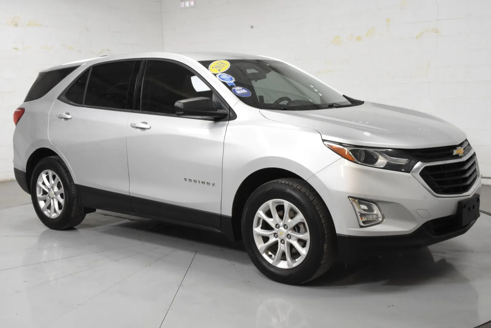 Silver 2018 Chevrolet Equinox LS for sale in McAllen, TX