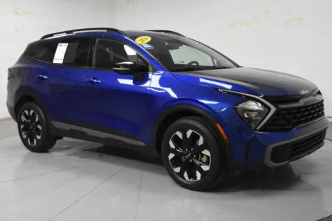 Blue 2024 Kia Sportage X-Line for sale in McAllen, TX