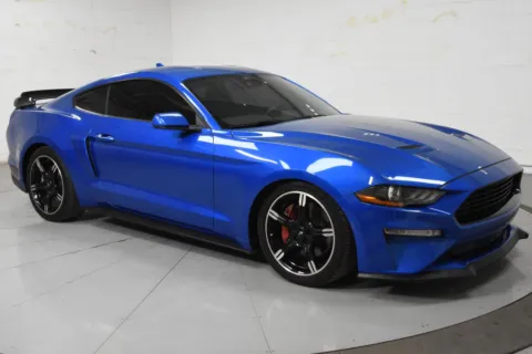 Blue 2021 Ford Mustang GT Premium for sale in McAllen, TX